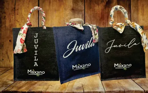 Juvilla Fashion Shopping Bag (Medium, Black)