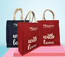 Reusable Grocery Shopping Bag -  With Love Print